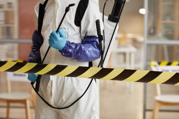 Professional Biohazard technician working in Utica, IN